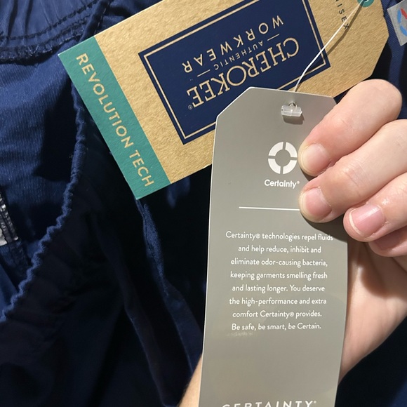 Cherokee Men's Dark Blue scrubsPants - Picture 3 of 4